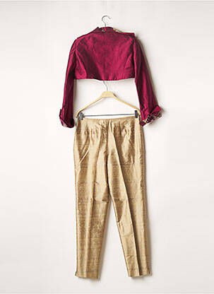 Set pantaloni mâneci lungi roz PAULE VASSEUR femeie