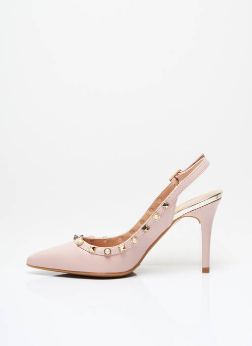 Sandale/Pantofi decupați roz ADIGE femeie