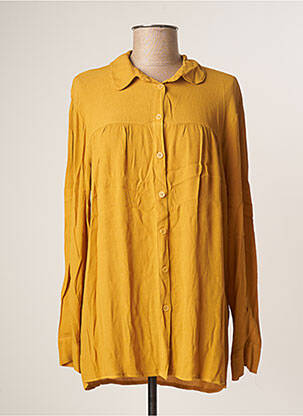 Tunică mâneci lungi galben LAUREN VIDAL femeie