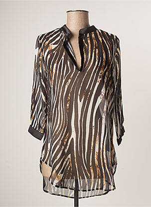 Tunică mâneci lungi negru ELEONORA AMADEI femeie