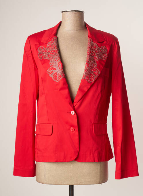 Sacou roșu TRICOT CHIC femeie