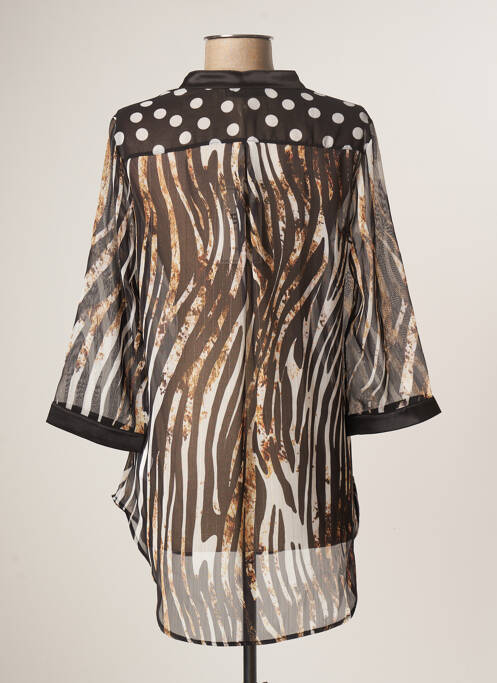 Tunică mâneci lungi negru ELEONORA AMADEI femeie