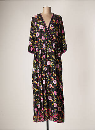 Rochie lungă negru VACANZE ITALIANE femeie