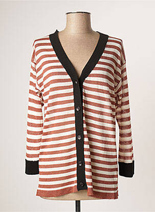 Vestă cu mâneci lungi maro B.YU femeie