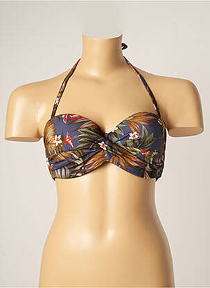 Sutien de costum de baie albastru BANANA MOON femeie