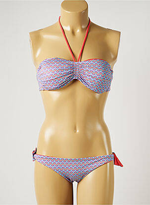 Costum de baie din două piese albastru JUSTMINE femeie