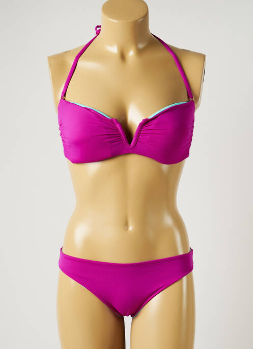 Costum de baie din două piese violet SEGNI D'ACQUA CALVI femeie