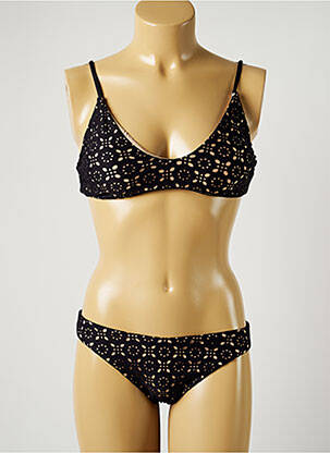 Costum de baie din două piese negru VACANZE ITALIANE femeie