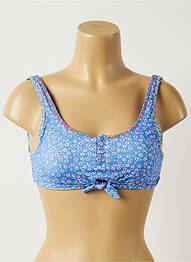 Sutien de costum de baie elasticitate albastru BANANA MOON femeie