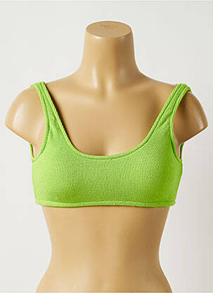 Sutien de costum de baie elasticitate sutien cu susținere înaltă și burete detașabil verde BANANA MOON femeie