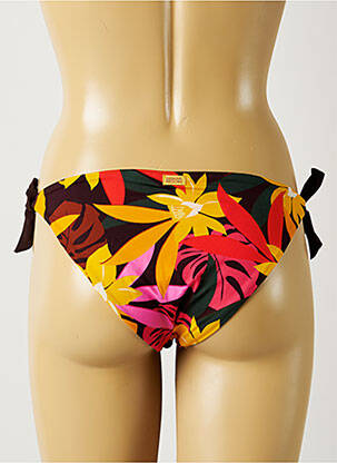 Chiloți de baie imprimeu floral bikini portocaliu BANANA MOON femeie