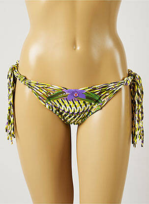 Chiloți de baie verde MISS BIKINI femeie