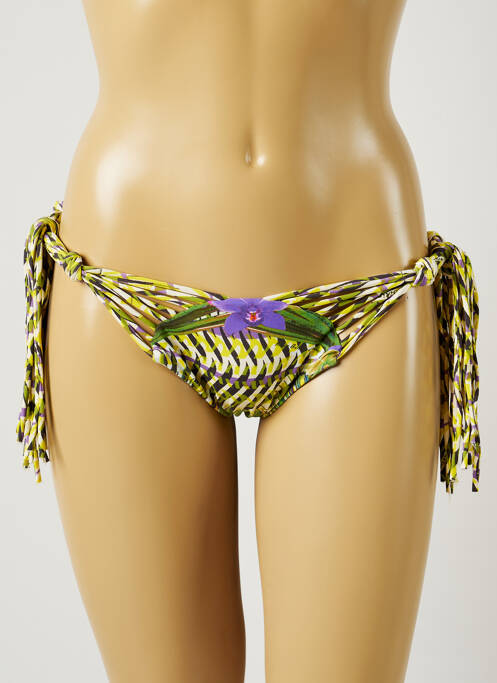 Chiloți de baie verde MISS BIKINI femeie