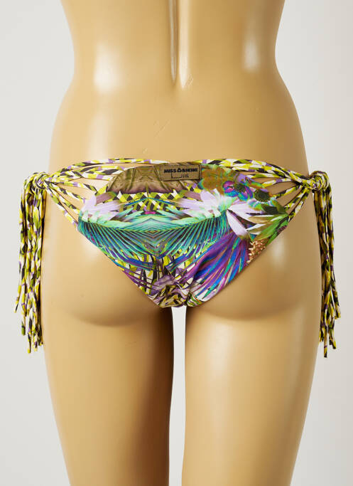 Chiloți de baie verde MISS BIKINI femeie