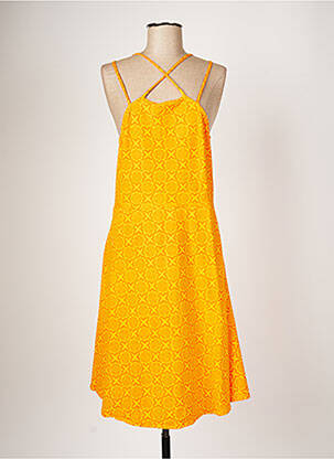 Rochie midi portocaliu BAMBOO'S femeie