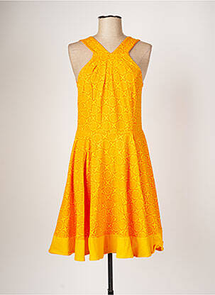 Rochie midi portocaliu BAMBOO'S femeie