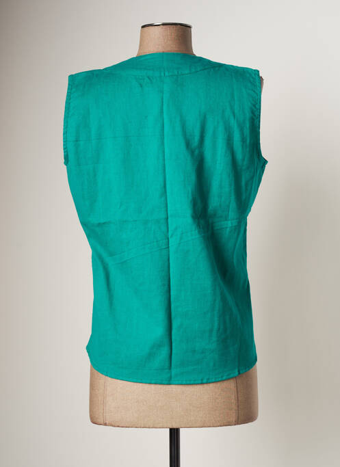 Top verde BAMBOO'S femeie