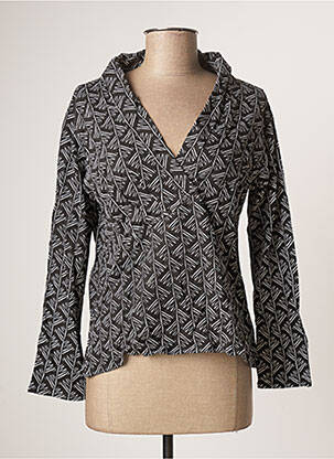 Top negru BAMBOO'S femeie