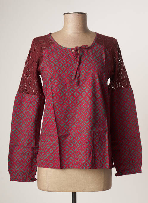 Top roșu BAMBOO'S femeie