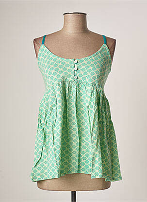 Top verde BAMBOO'S femeie