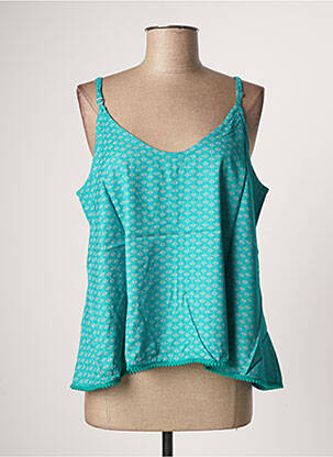 Top albastru BAMBOO'S femeie