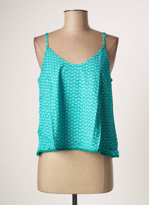 Top albastru BAMBOO'S femeie