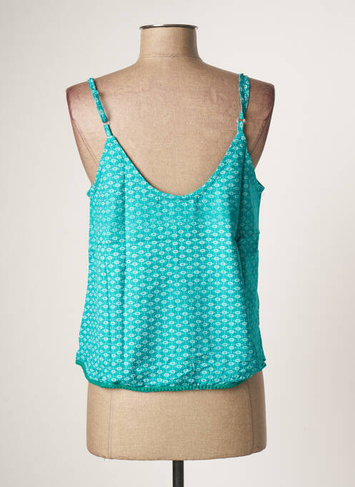 Top albastru BAMBOO'S femeie