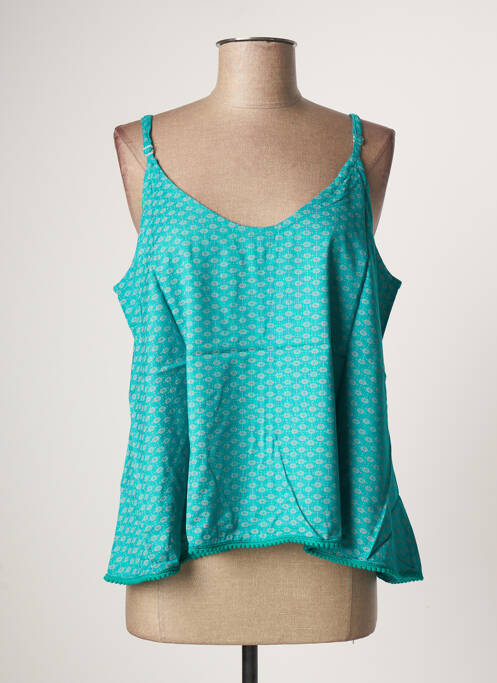 Top albastru BAMBOO'S femeie