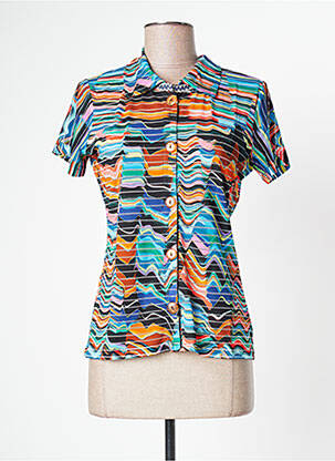 Cămașă albastru LO! LES FILLES femeie