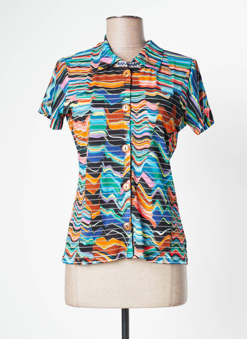 Cămașă albastru LO! LES FILLES femeie