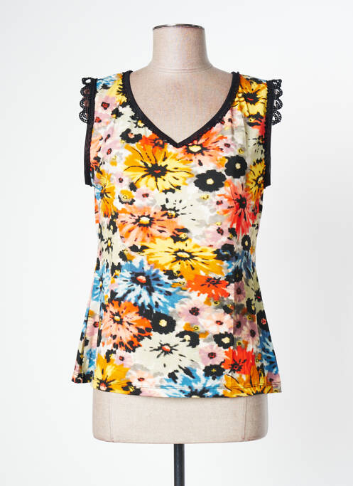 Top portocaliu LO! LES FILLES femeie