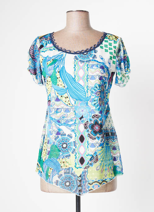 Top albastru LO! LES FILLES femeie