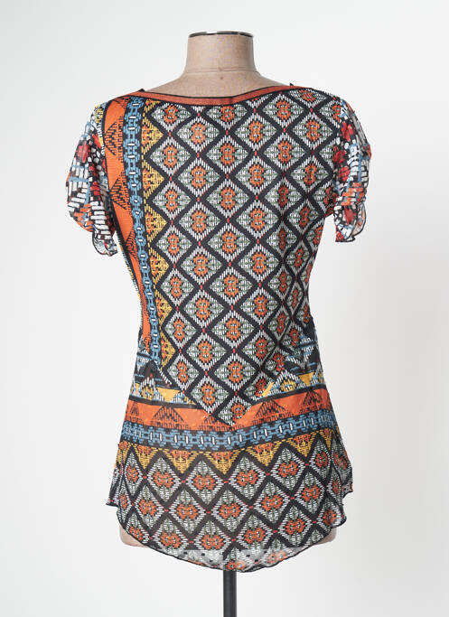 Top portocaliu LO! LES FILLES femeie