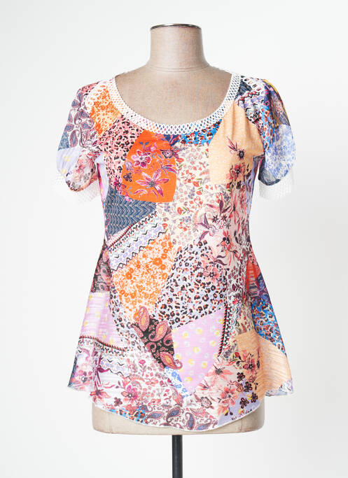 Top portocaliu LO! LES FILLES femeie