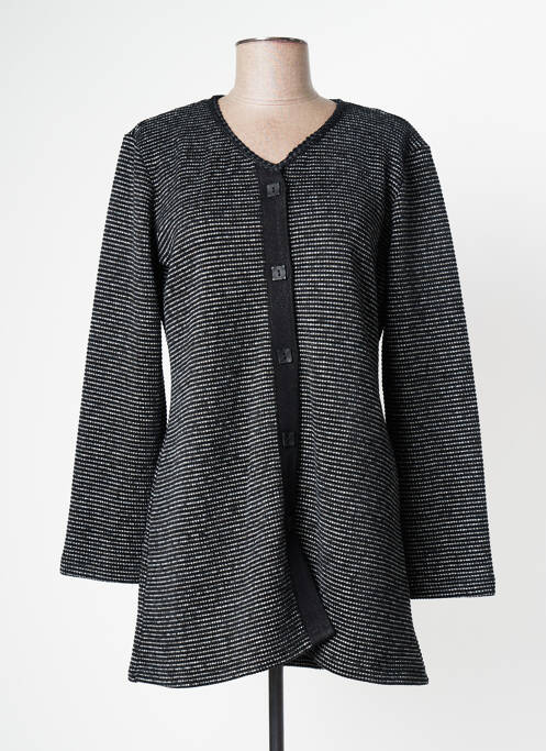 Vestă cu mâneci lungi negru LO! LES FILLES femeie