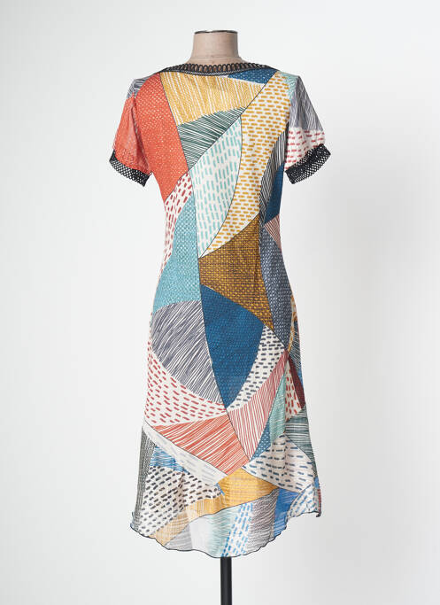 Rochie midi albastru LO! LES FILLES femeie