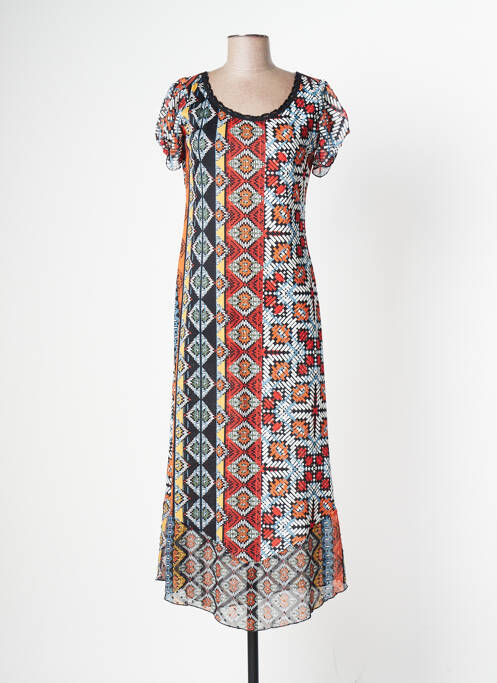 Rochie lungă negru LO! LES FILLES femeie