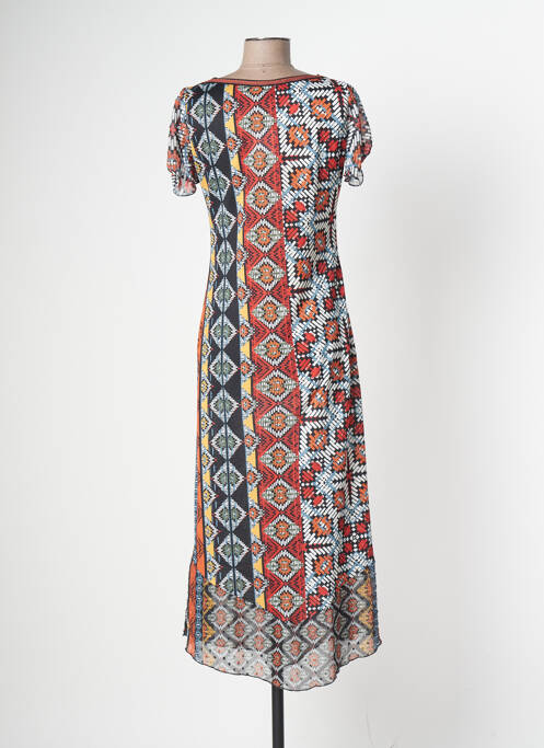 Rochie lungă negru LO! LES FILLES femeie