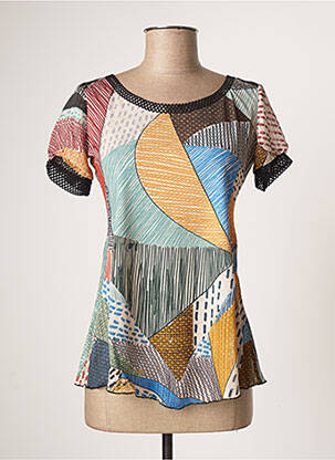 Top verde LO! LES FILLES femeie