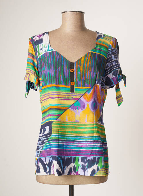 Top albastru LO! LES FILLES femeie