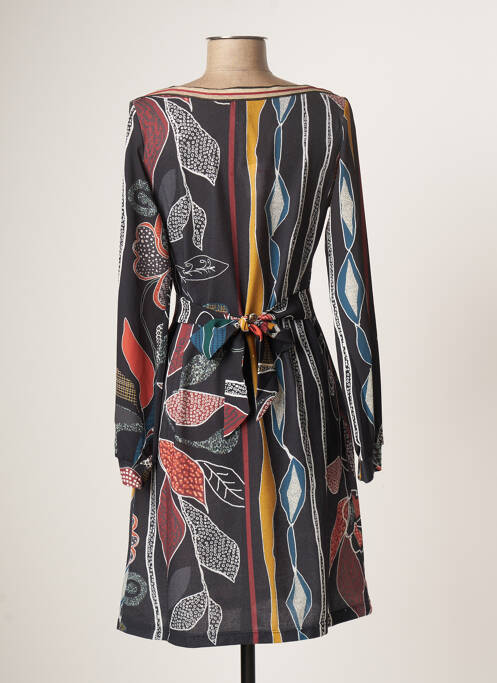 Rochie pulover gri LO! LES FILLES femeie