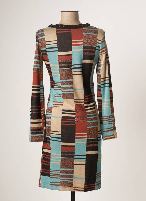 Rochie pulover elasticitate mâneci lungi bej LO! LES FILLES femme