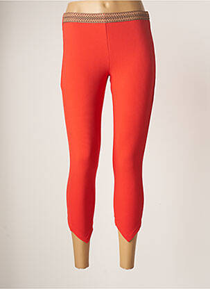 Pantalon trei sferturi portocaliu LOLESFILLES femeie