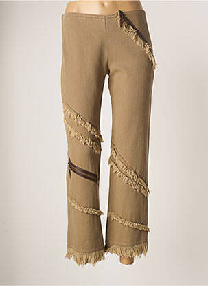 Pantalon 7/8 maro LOLESFILLES femeie