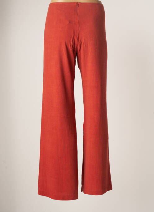 Pantalon larg portocaliu LOLESFILLES femeie