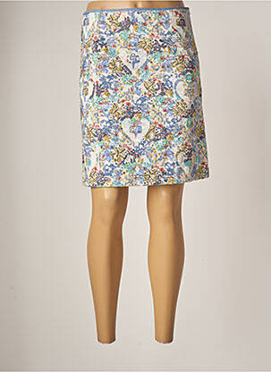 Fustă scurtă albastru LO! LES FILLES femeie