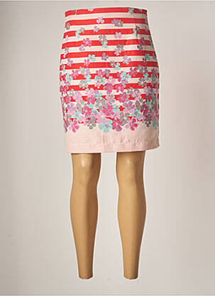 Fustă scurtă roșu LO! LES FILLES femeie