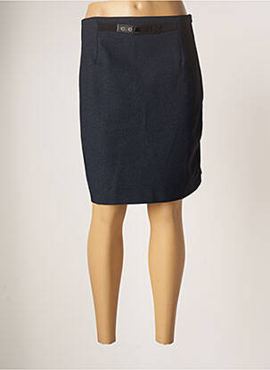 Fustă midi albastru LO! LES FILLES femeie