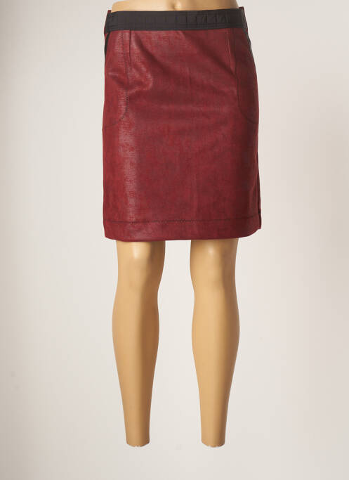 Fustă scurtă roșu LO! LES FILLES femeie