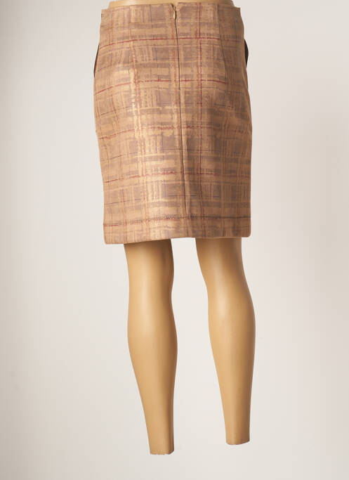 Fustă scurtă bej LO! LES FILLES femeie